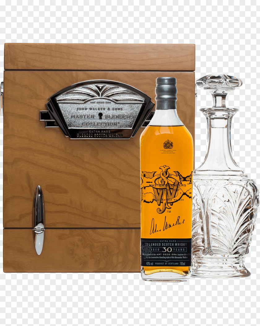 Bottle Whiskey Liqueur Johnnie Walker Master Blender PNG