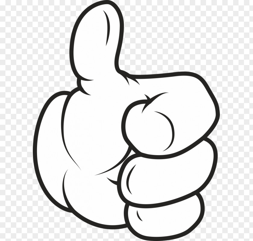 CARTOON HAND Thumb Signal Royalty-free PNG