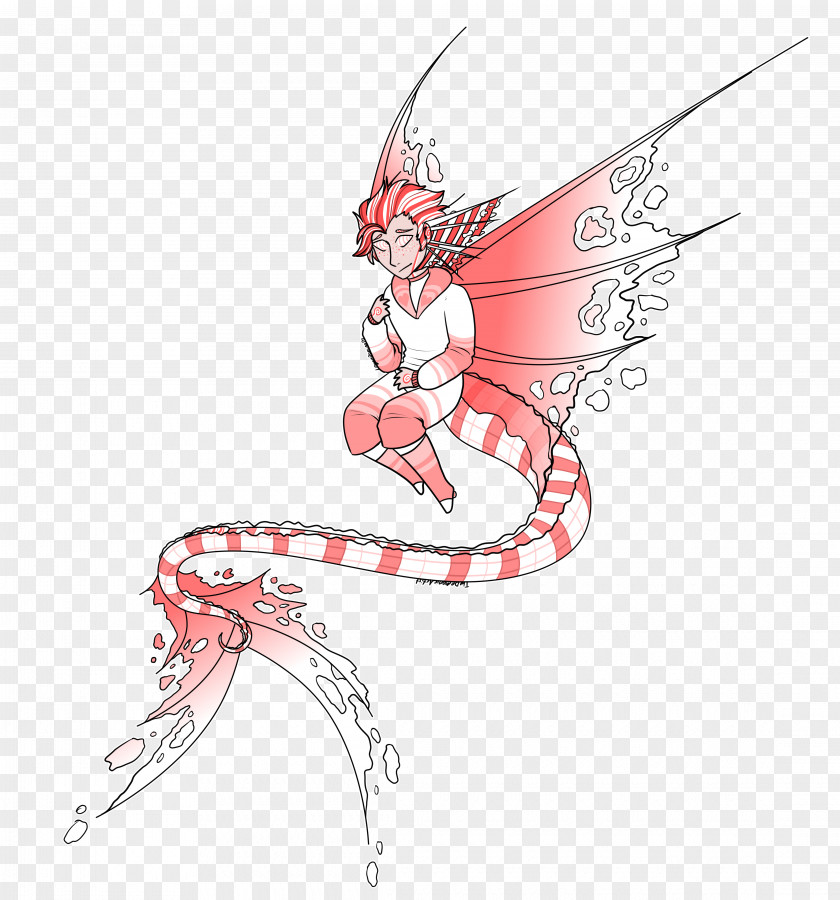 Fairy Illustration Line Art Drawing Graphics PNG