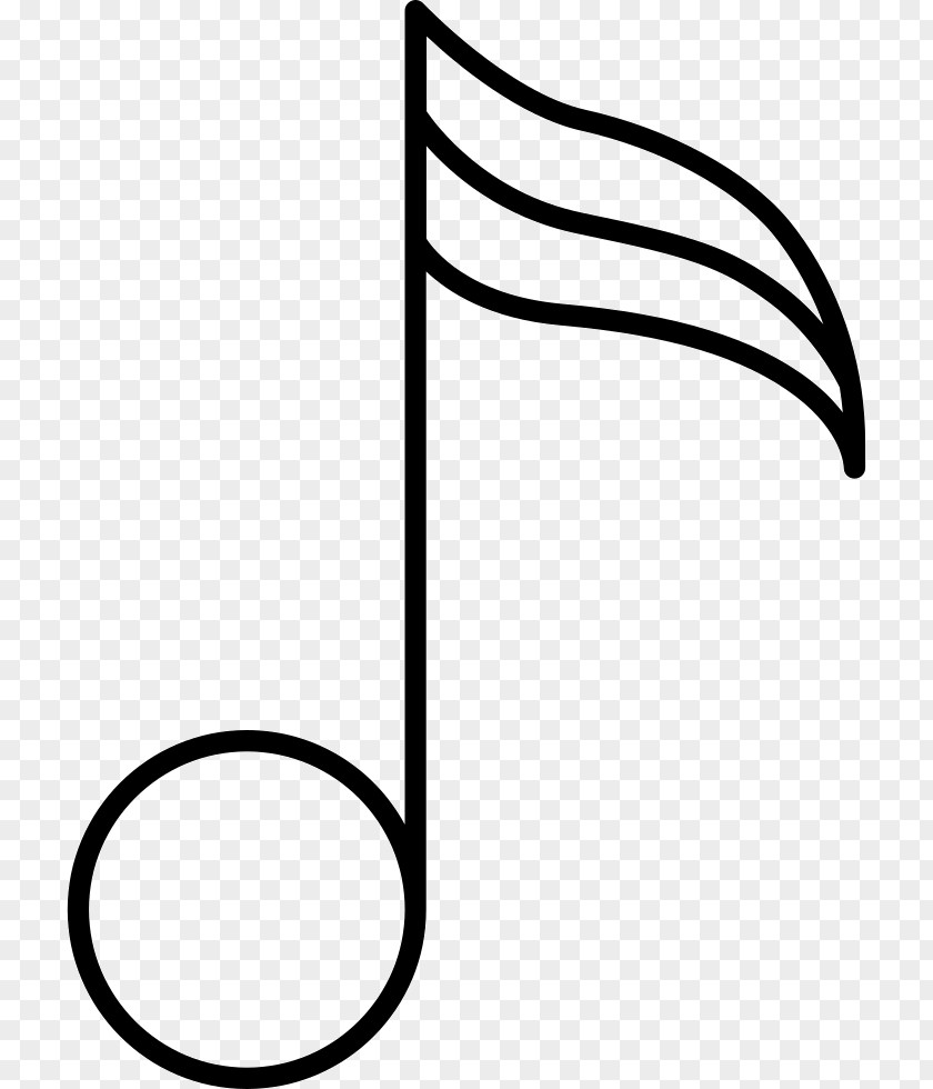 Musical Note Eighth PNG