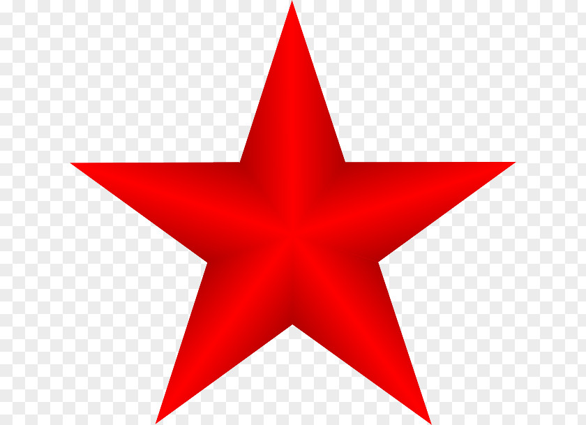 Star Decoration Red Clip Art PNG