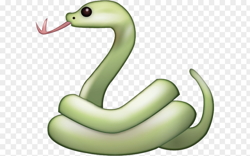 Elapidae Scaled Reptile Apple Emoji PNG