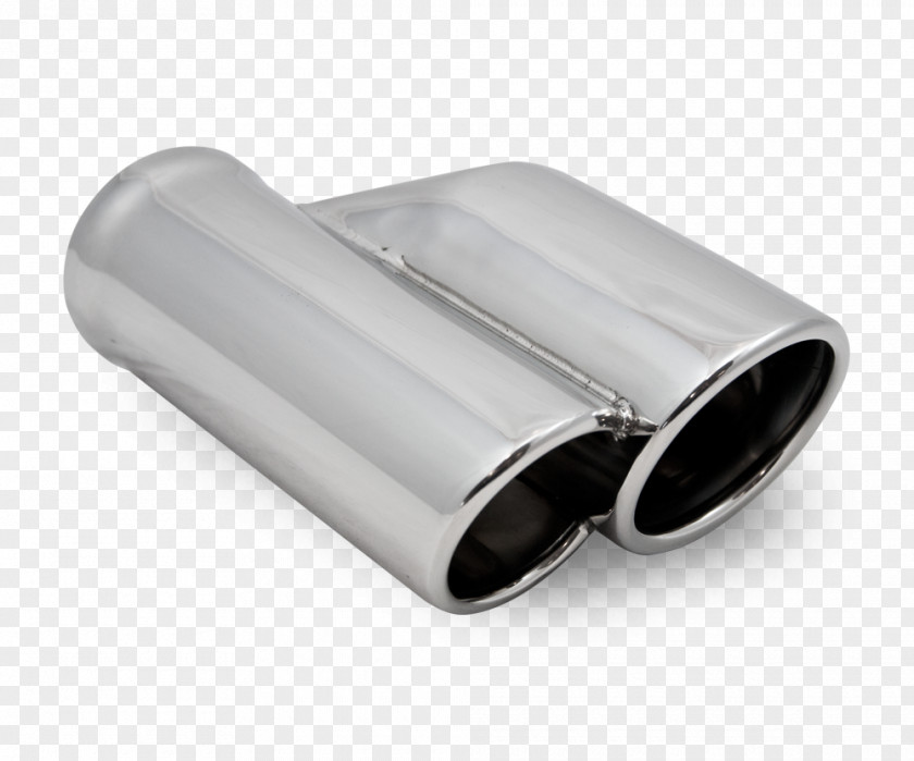 Exhaust Pipe Car Product Design Silver PNG