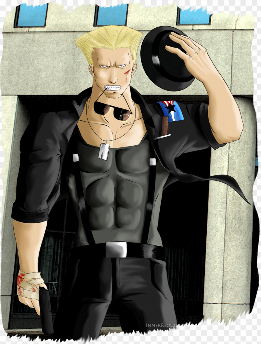 Guile Action & Toy Figures Character Cartoon Muscle Fiction PNG