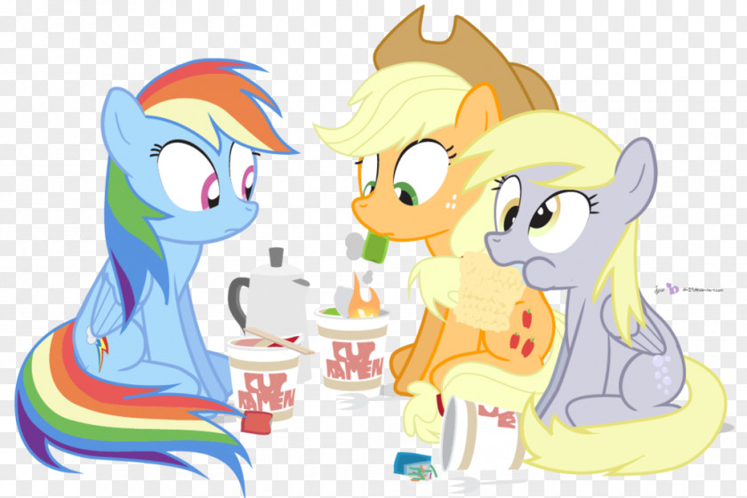 My Little Pony Applejack Derpy Hooves Rainbow Dash PNG