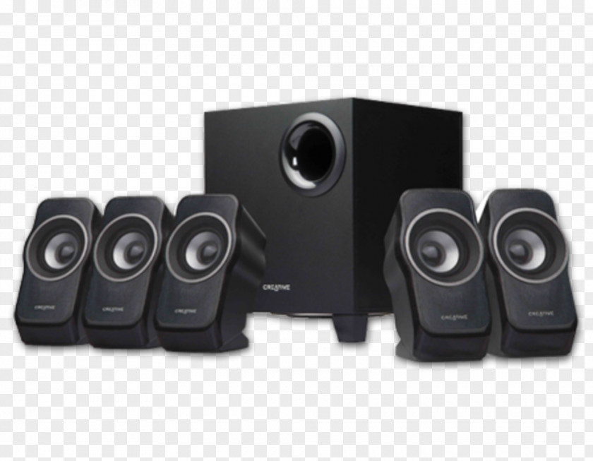 Creative Inspiration A520 5.1 Surround Sound Loudspeaker SBS A120 Labs PNG