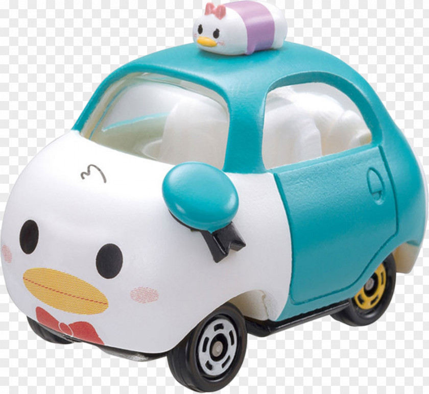Cute Little Duck Toy Car Disney Tsum Mickey Mouse Donald Minnie Tomica PNG