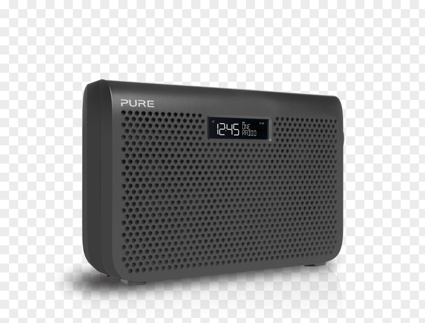 Digital Sequence PURE FM/DAB/DAB + One Midi S3 FM Broadcasting Portable Radio With Alarm Clock Frequency Modulation PNG