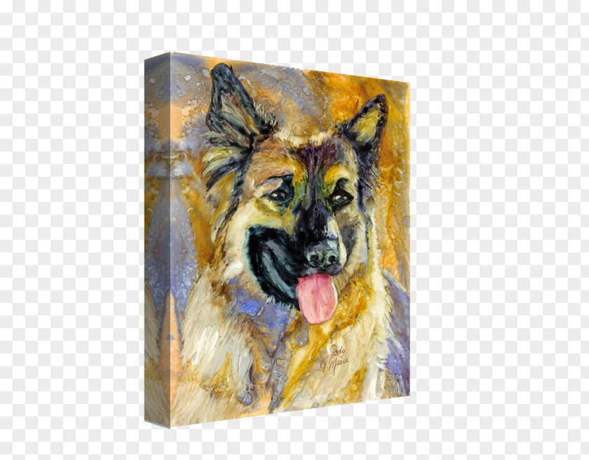 Painting German Shepherd Dog Breed Dachshund Watercolor PNG