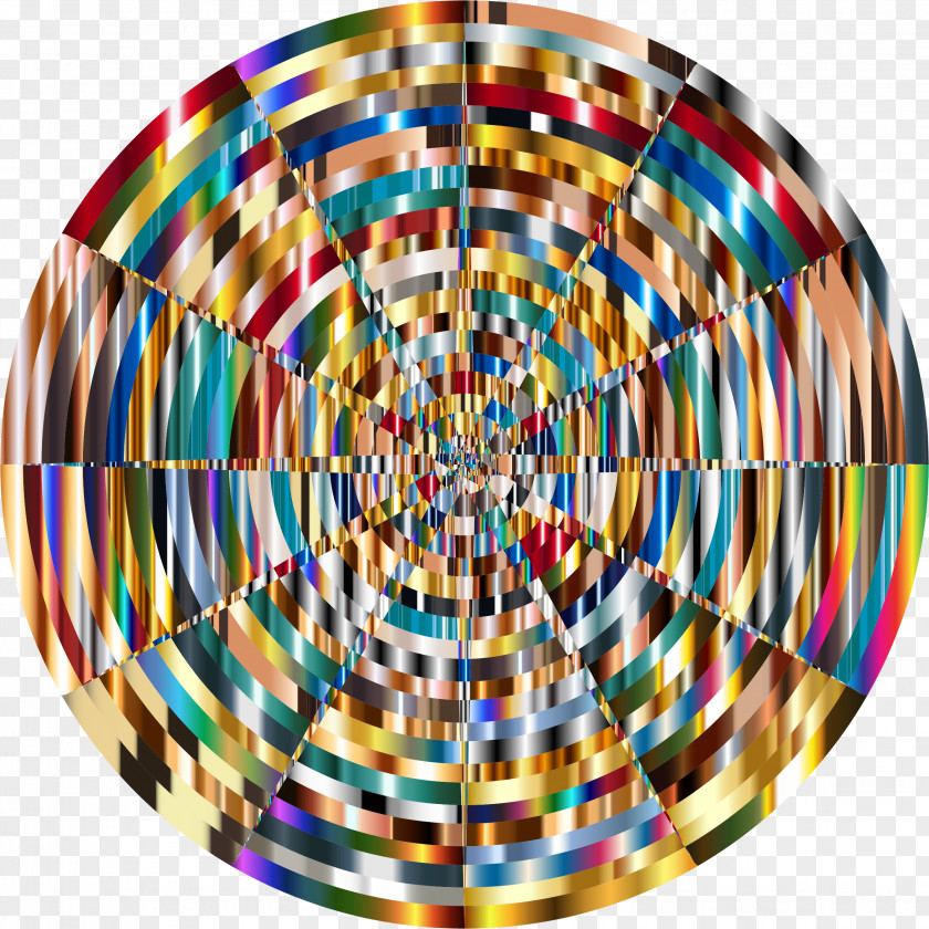 Wheel Of Dharma Psychedelia Clip Art PNG