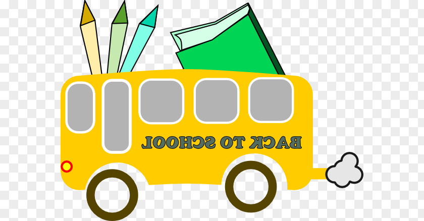 Bus Back School Download Clip Art PNG