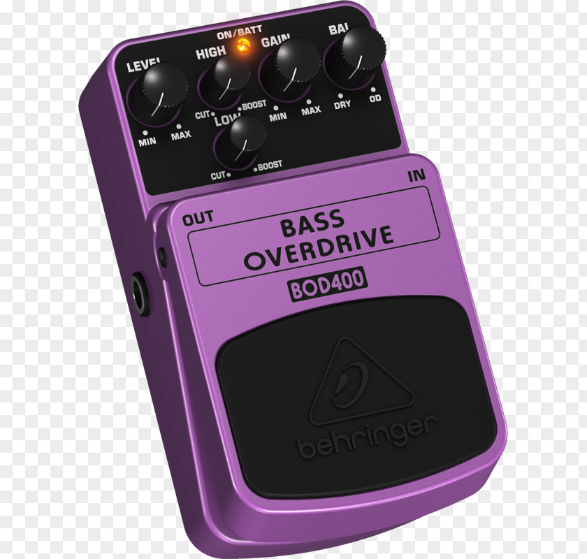 Electric Guitar Distortion Effects Processors & Pedals BEHRINGER VINTAGE TUBE OVERDRIVE TO800 Pedalboard PNG