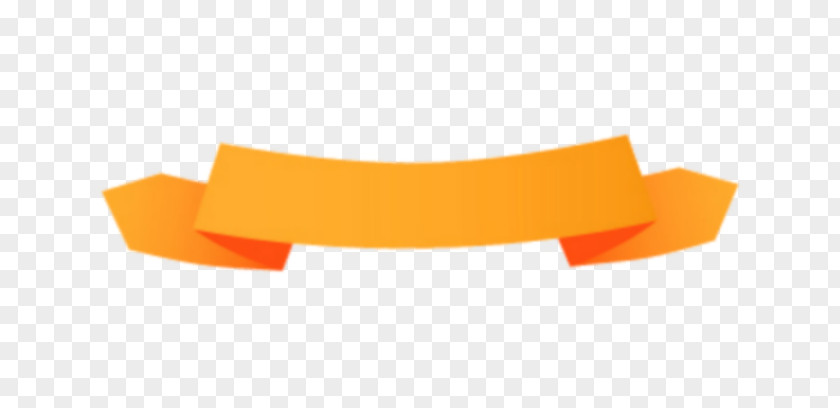 Logo Yellow Orange Ribbon PNG
