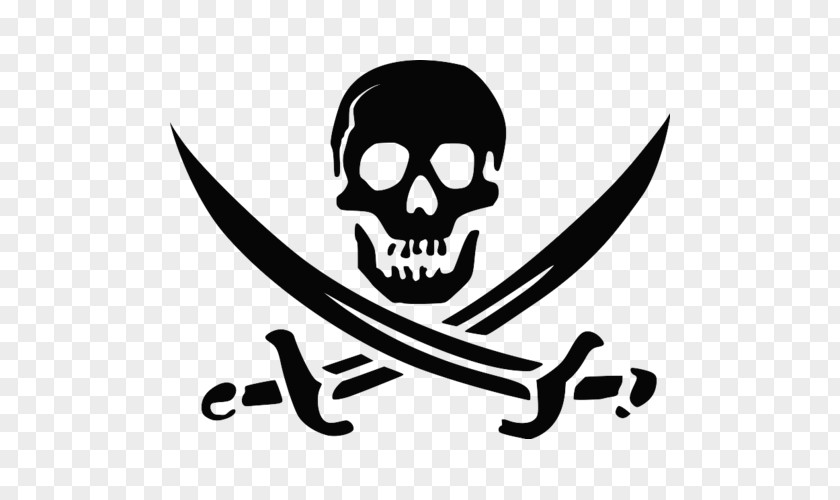 Skull And Crossbones Jolly Roger Piracy Image PNG