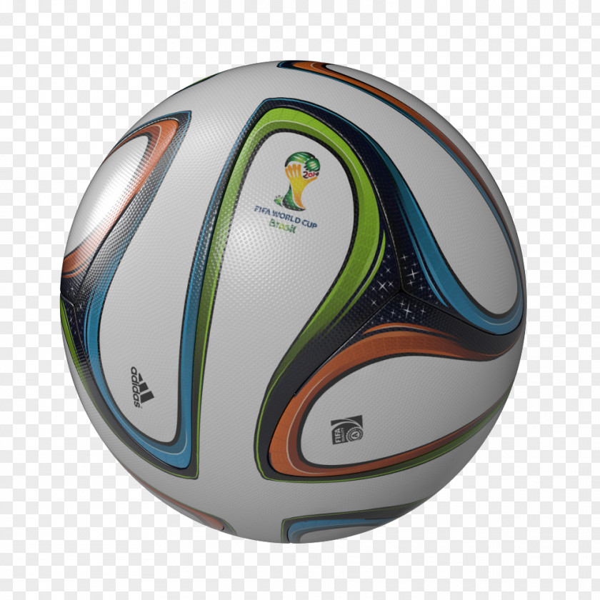 World Cup 2014 FIFA Football Adidas Brazuca Brazil PNG