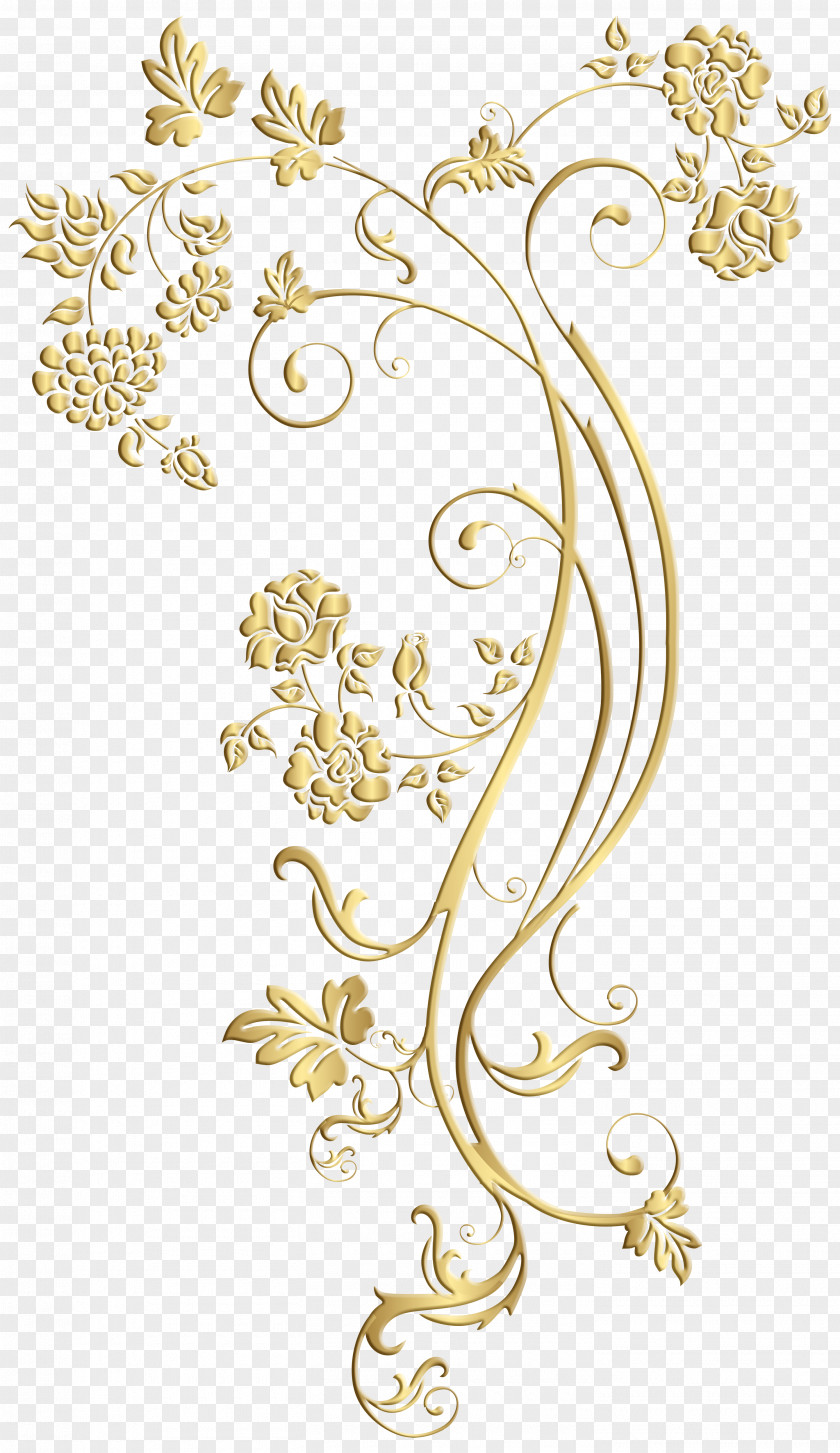 European Style Decorative Painting Flowers Borders And Frames Art Clip PNG