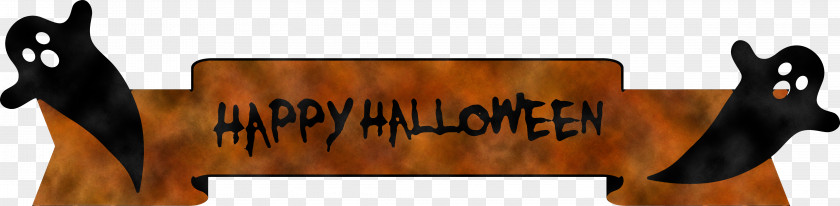 Happy Halloween Banner PNG