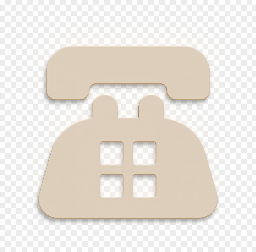 Material Devices Icon Technology Old Telephone PNG