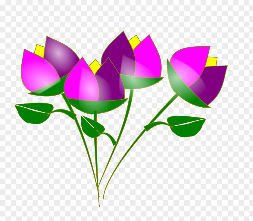 Pretty Flower Cliparts Clip Art PNG