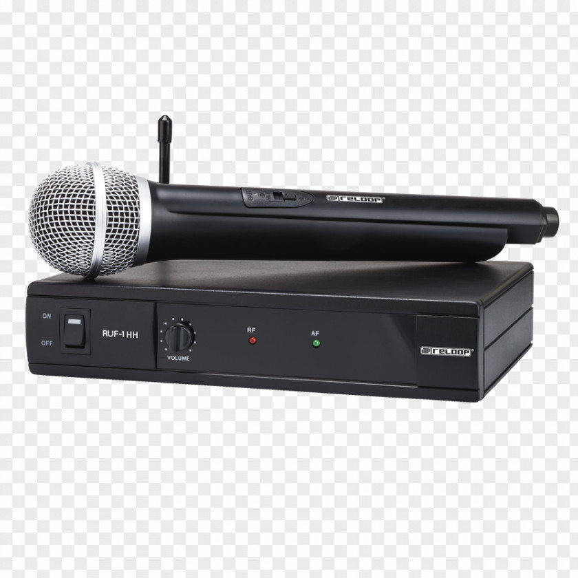 Shure SM58 Microphone Transmitter Headphones Radio Receiver Wireless PNG