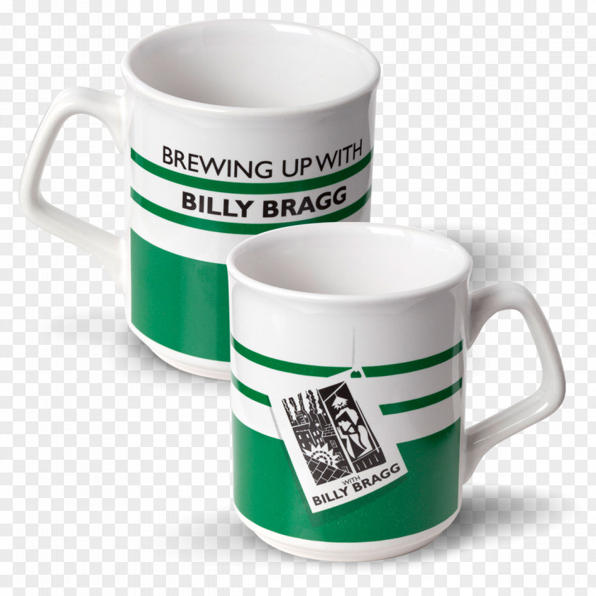 Tea Coffee Cup Mug Brewing Up With Billy Bragg PNG