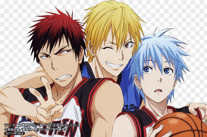 Tetsuya Kuroko Taiga Kagami Ryota Kise Kuroko's Basketball Anime PNG Anime, clipart PNG