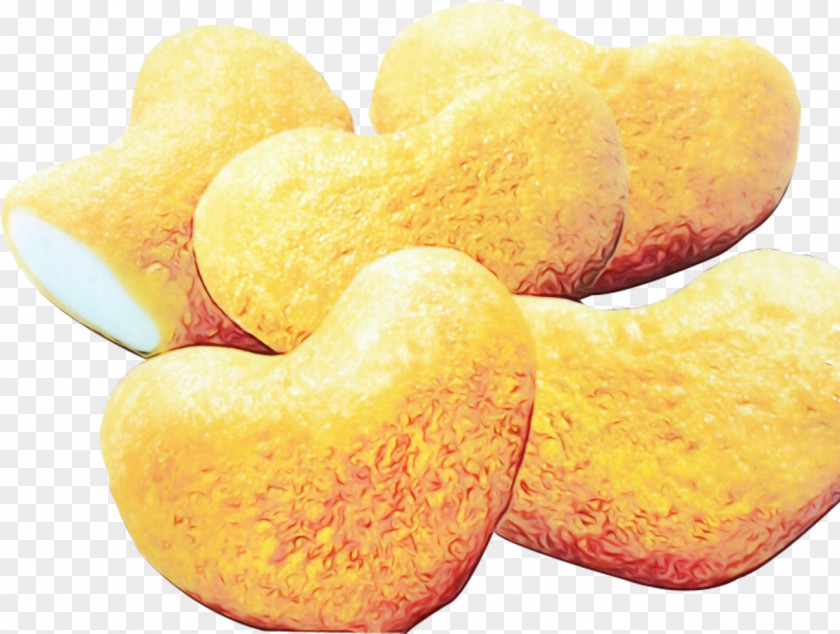 Food Heart Yellow PNG