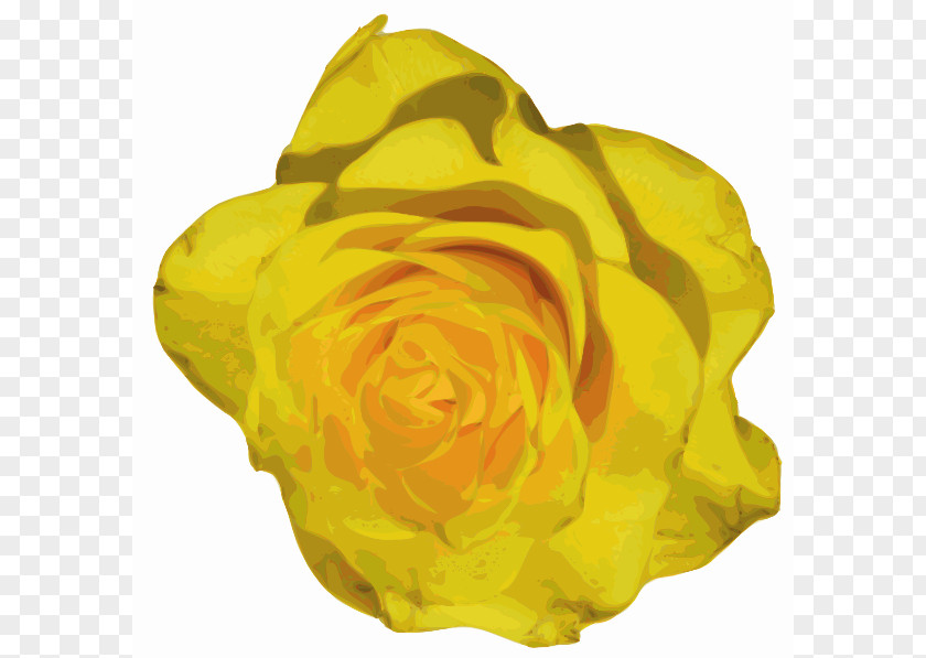 Picture Of A Yellow Rose Flower Clip Art PNG
