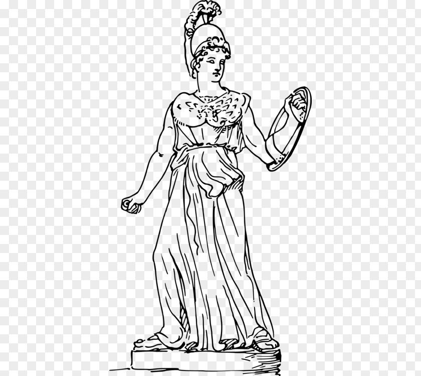 Ares Shield Athena Parthenos Goddess Drawing Artemis PNG