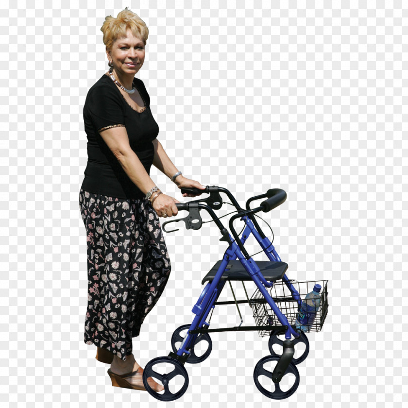 Drive Medical Rollator Walker Wheelchair Seat PNG