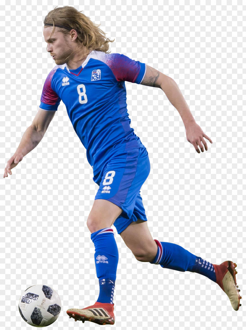 Football Birkir Bjarnason 2018 World Cup Player Iceland PNG