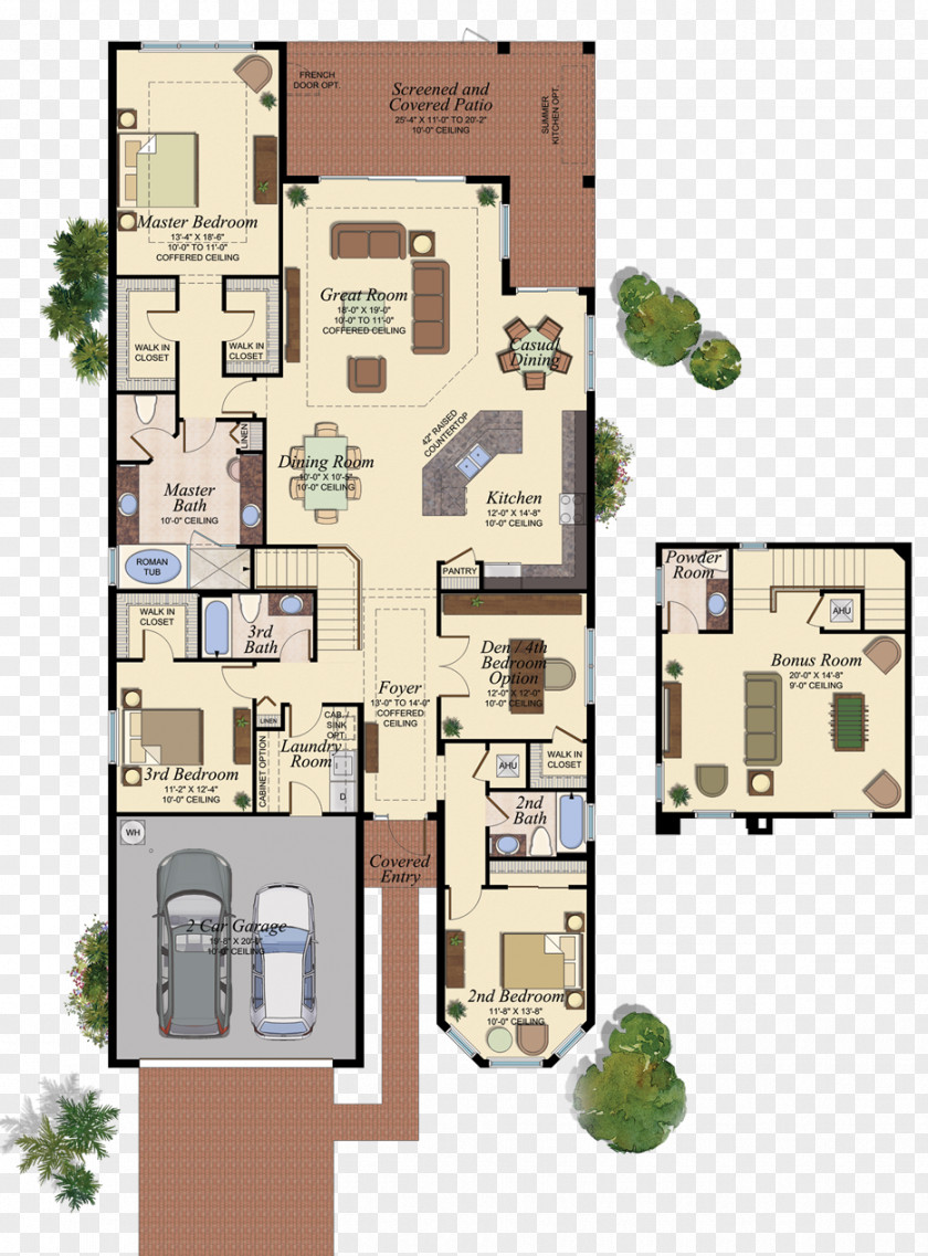 House Naples Floor Plan Real Estate PNG