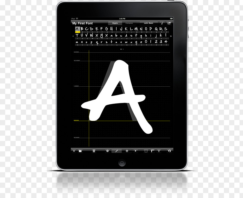 Ipad Typeface IPad Handwriting Typography Font PNG