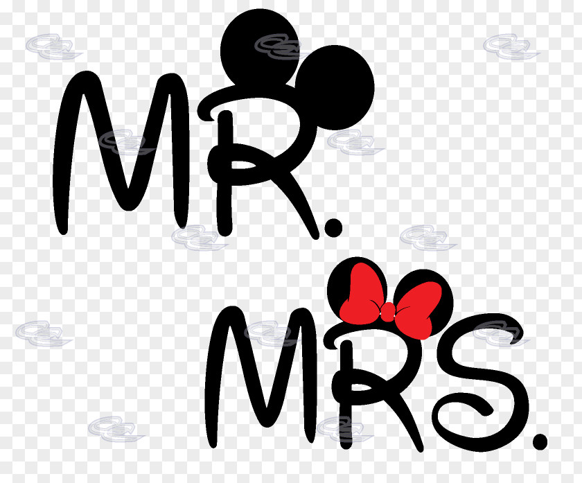 Mr Mickey Mouse Minnie T-shirt Mrs. Mr. PNG