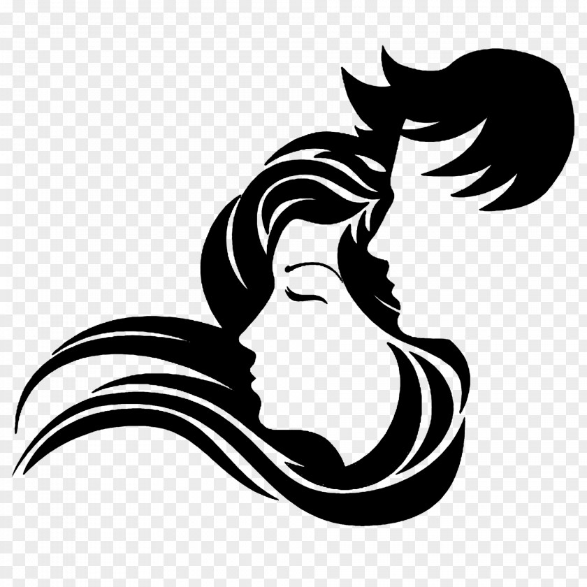 Mystique Logo Beauty Parlour Drawing PNG