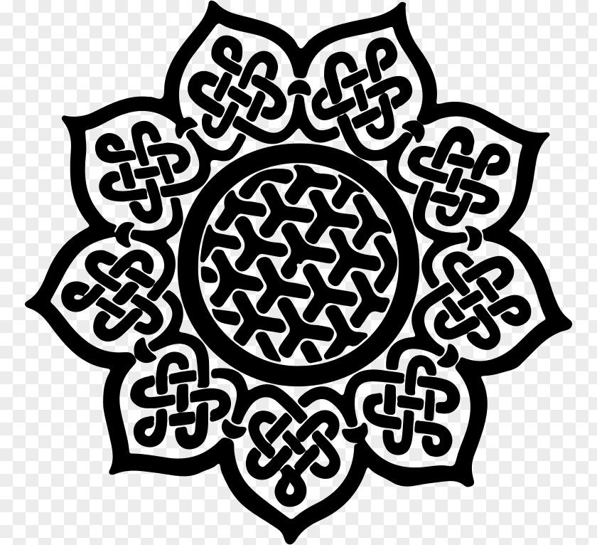 Symbol Celtic Knot Mandala Celts Art PNG