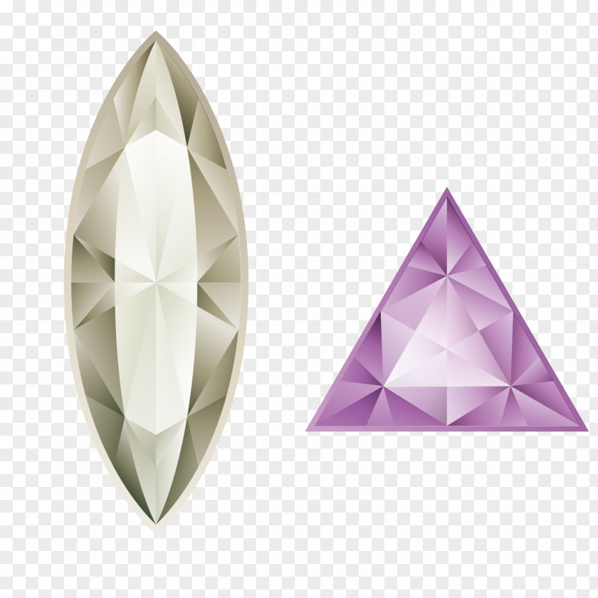 Triangle Crystal Quartz PNG