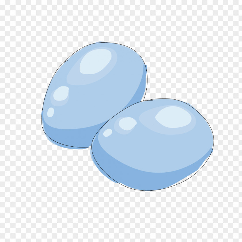 Blue Eggs Circle PNG
