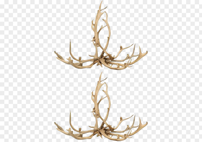 Deer Antler Red Chandelier Elk PNG