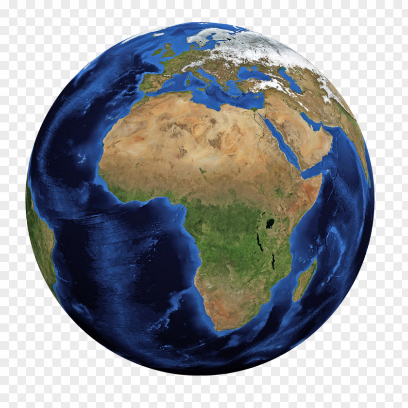 Earth Day Globe Africa World Map PNG