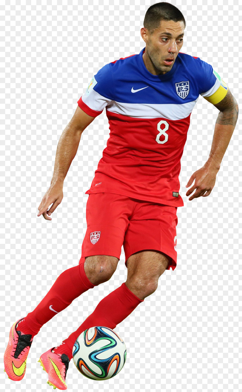 Football Clint Dempsey 2014 FIFA World Cup Group G Jersey Player PNG