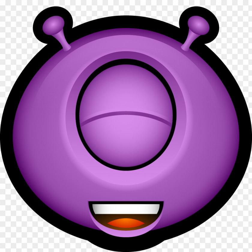 Monster Alien Emoticon Smiley Clip Art PNG