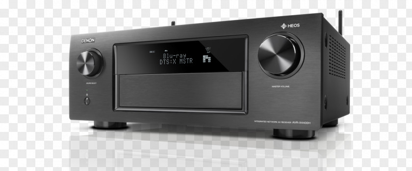 Denon AVR-X4400H 9.2 Channel AV Receiver AVR-X4300H 4K Resolution PNG