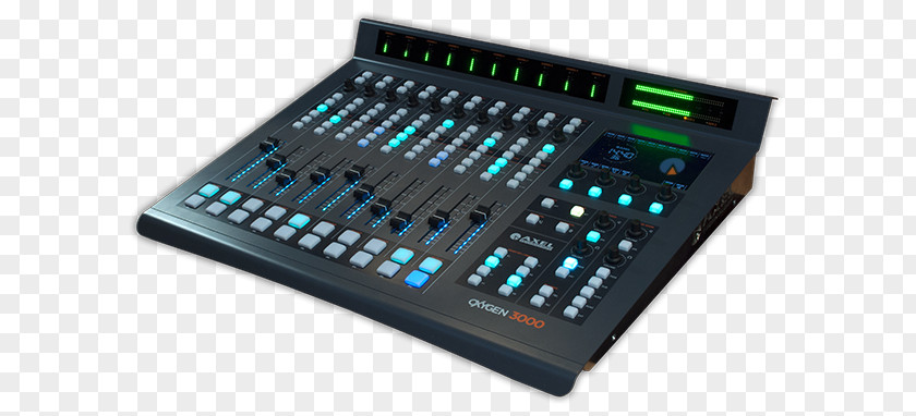 Digital Broadcast Consoles Audio Mixers Microphone Broadcasting Oxygen Data PNG