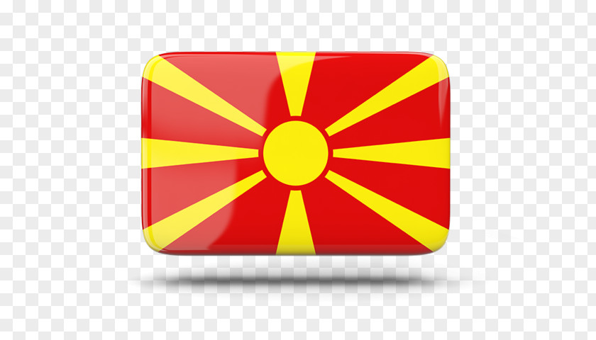 Flag Of The Republic Macedonia Stock Photography PNG