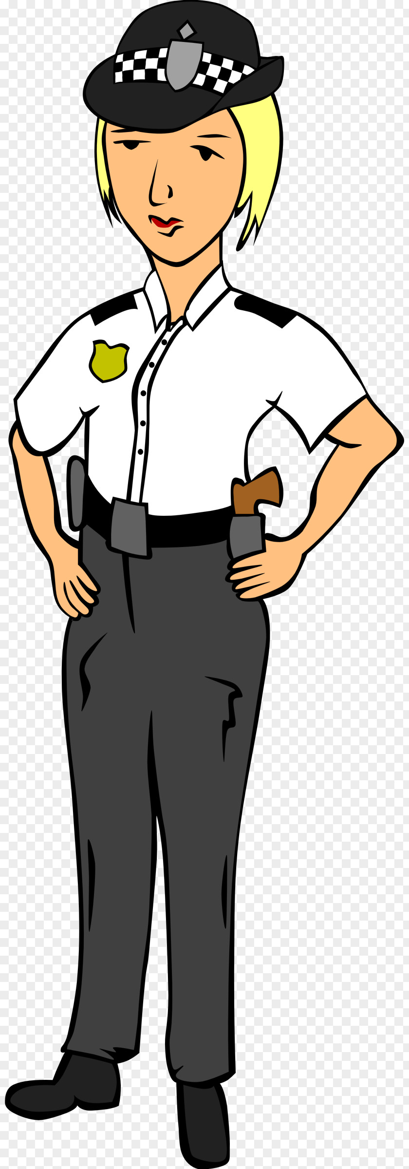 Police Officer Woman Clip Art PNG