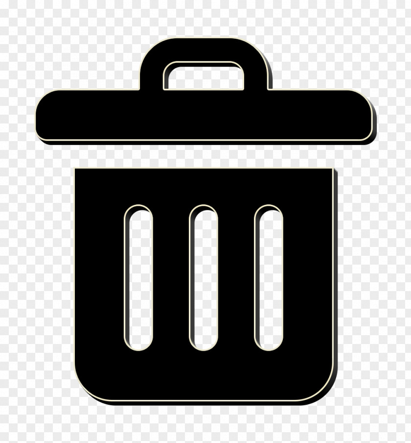 Rectangle Logo Can Icon Trash PNG