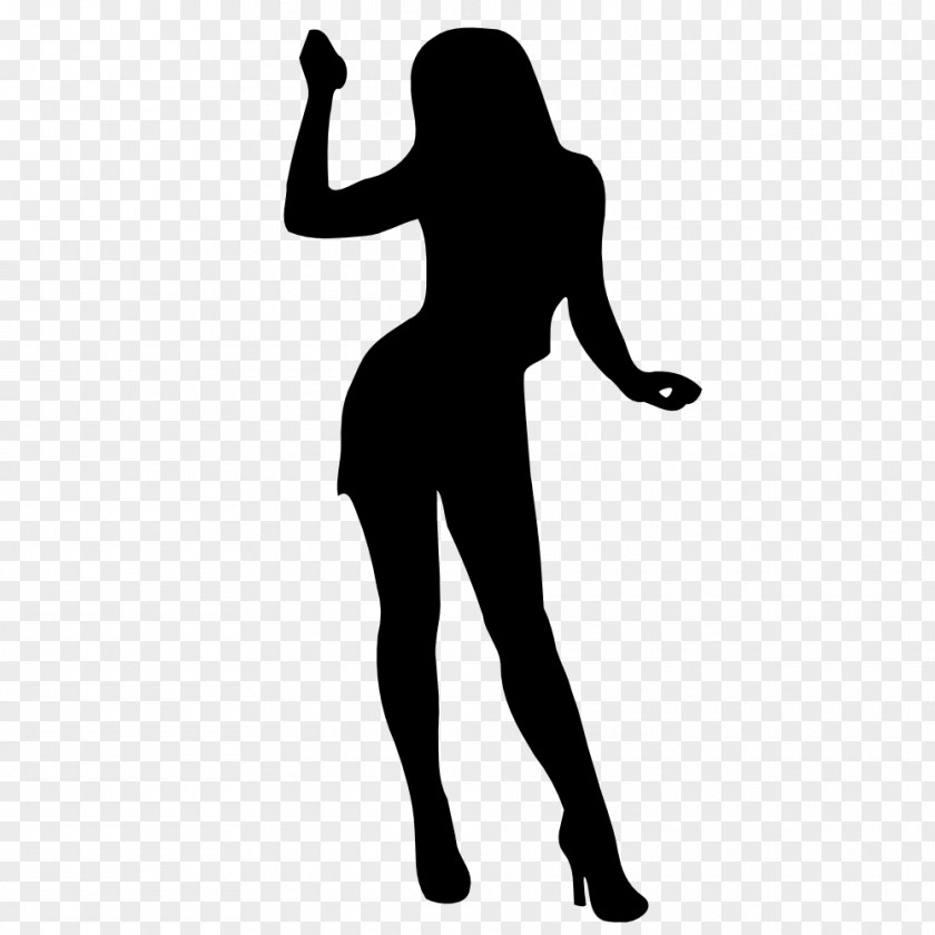 Thumb Standing Silhouette PNG