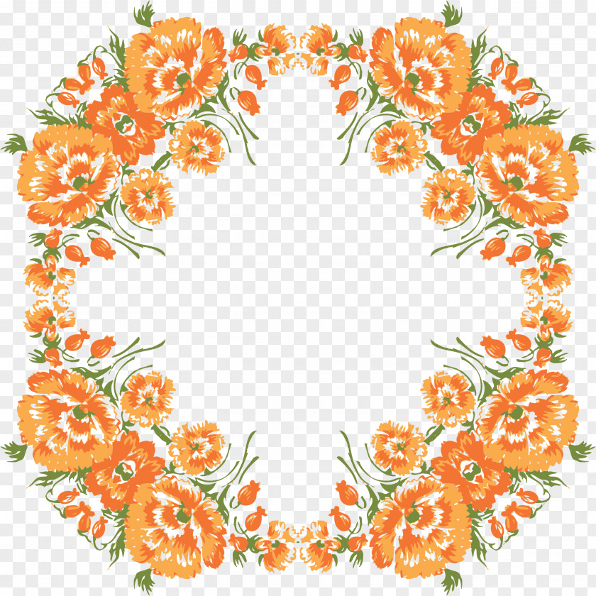 Wreath Flower Clip Art PNG