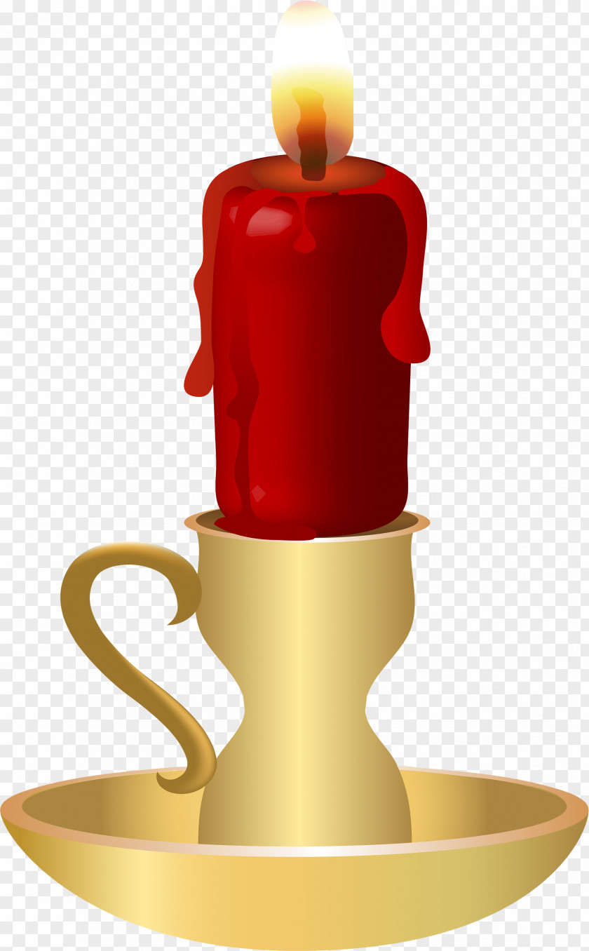 Cup Kitchen Utensil Red Clip Art Candle Serveware PNG
